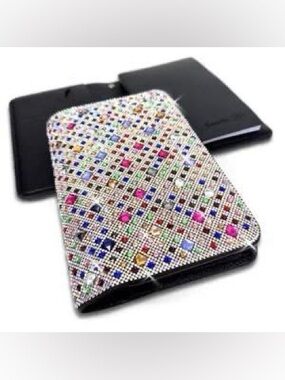 Jacqueline Kent Refillable NOTEBOOK COVER MULTI CANDY CRUSH